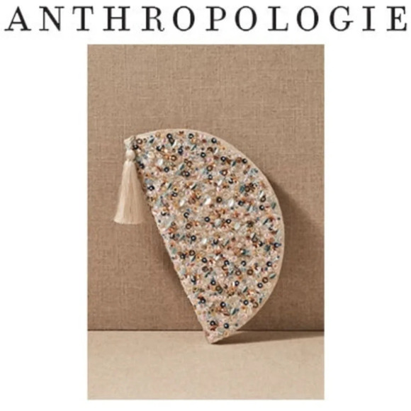 Anthropologie BHLDN Llani Balma Clutch Bag - Picture 1 of 6